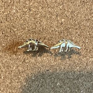 Dinosaur stud earrings